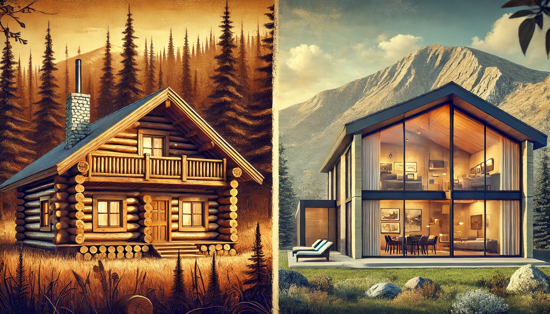 Log Cabin vs. Modern Cabins: Which is Best for You?
